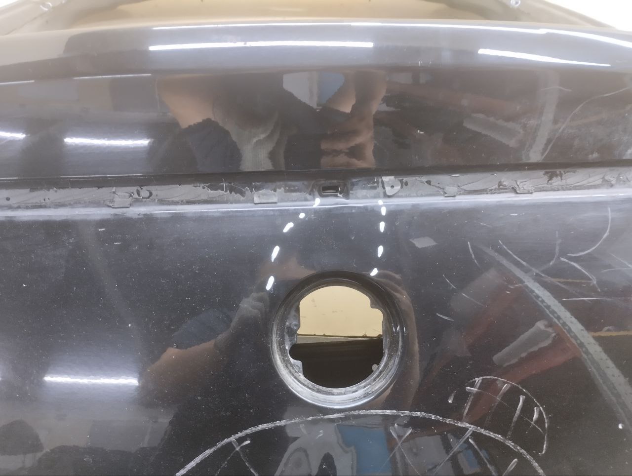 Крышка багажника Mercedes-Benz GLE Coupe (C292)  2015-2019