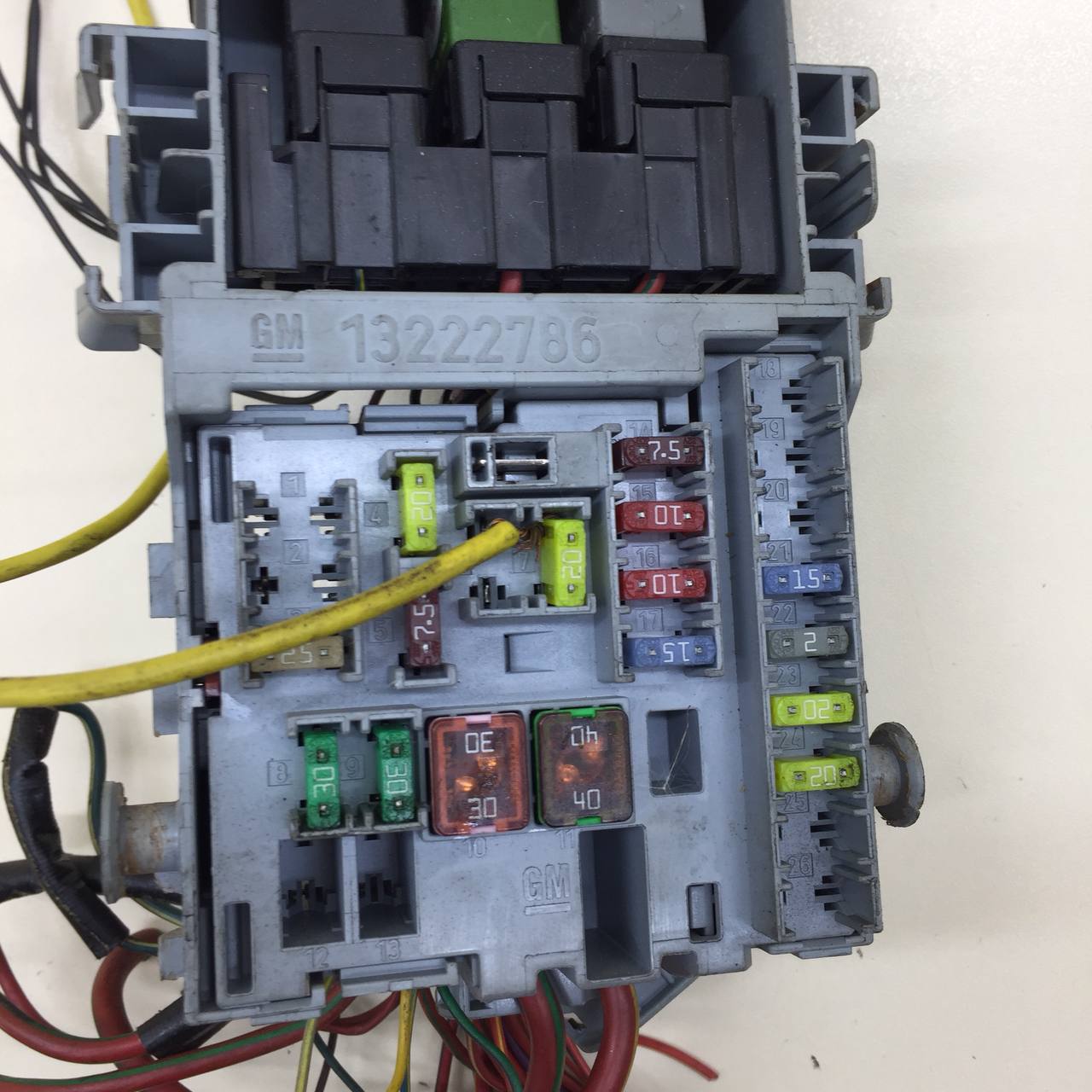 Блок предохранителей Chevrolet Cruze (J300) 2009-2016