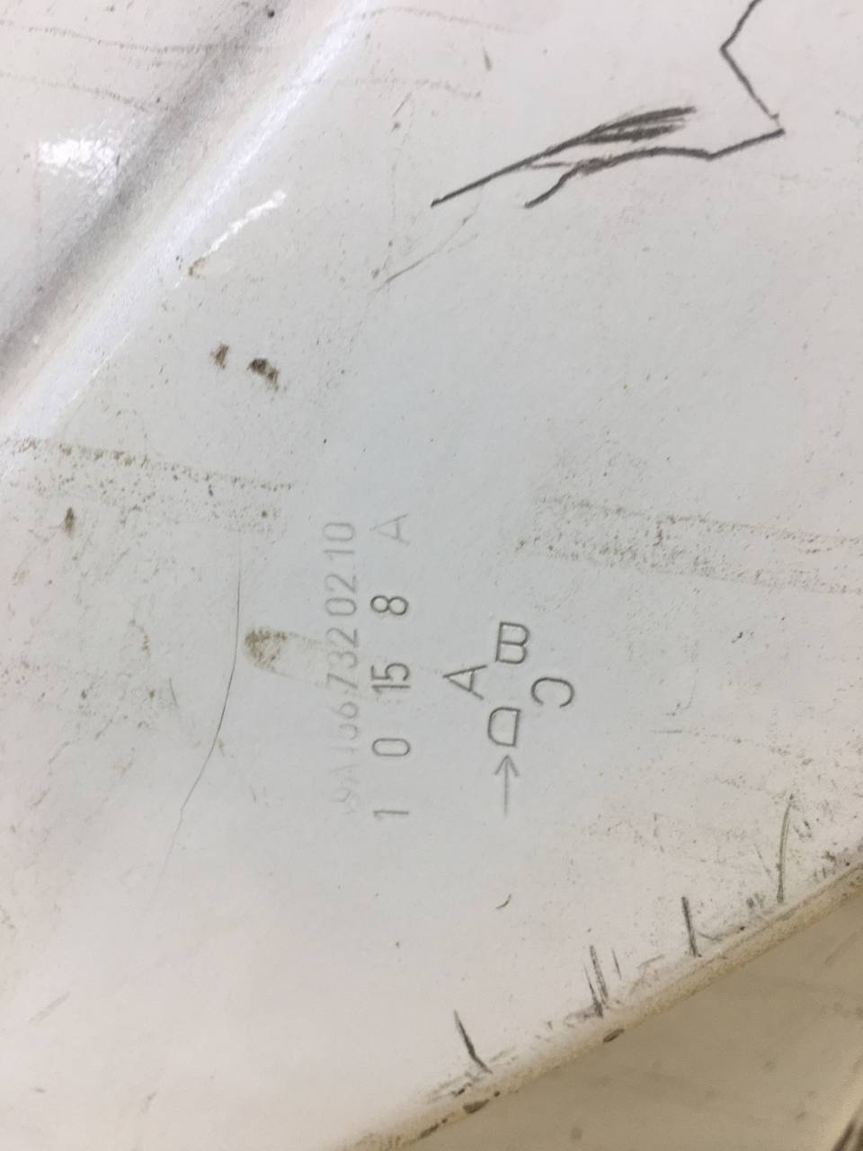 Дверь задняя правая Mercedes-Benz GLA-Class (X156) 2014>