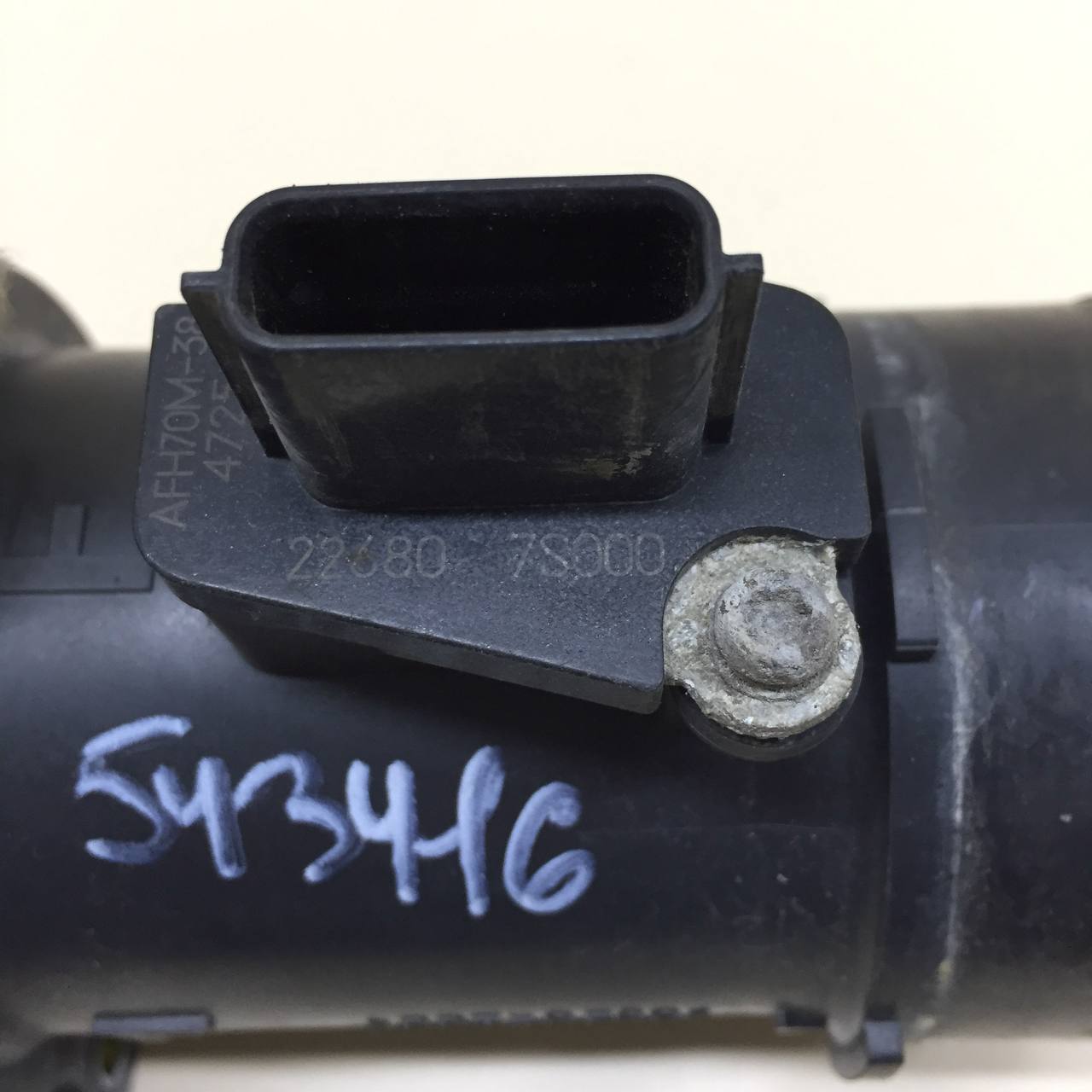 Датчик расхода воздуха (массметр, дмрв) Nissan Almera (N16) 2000-2006