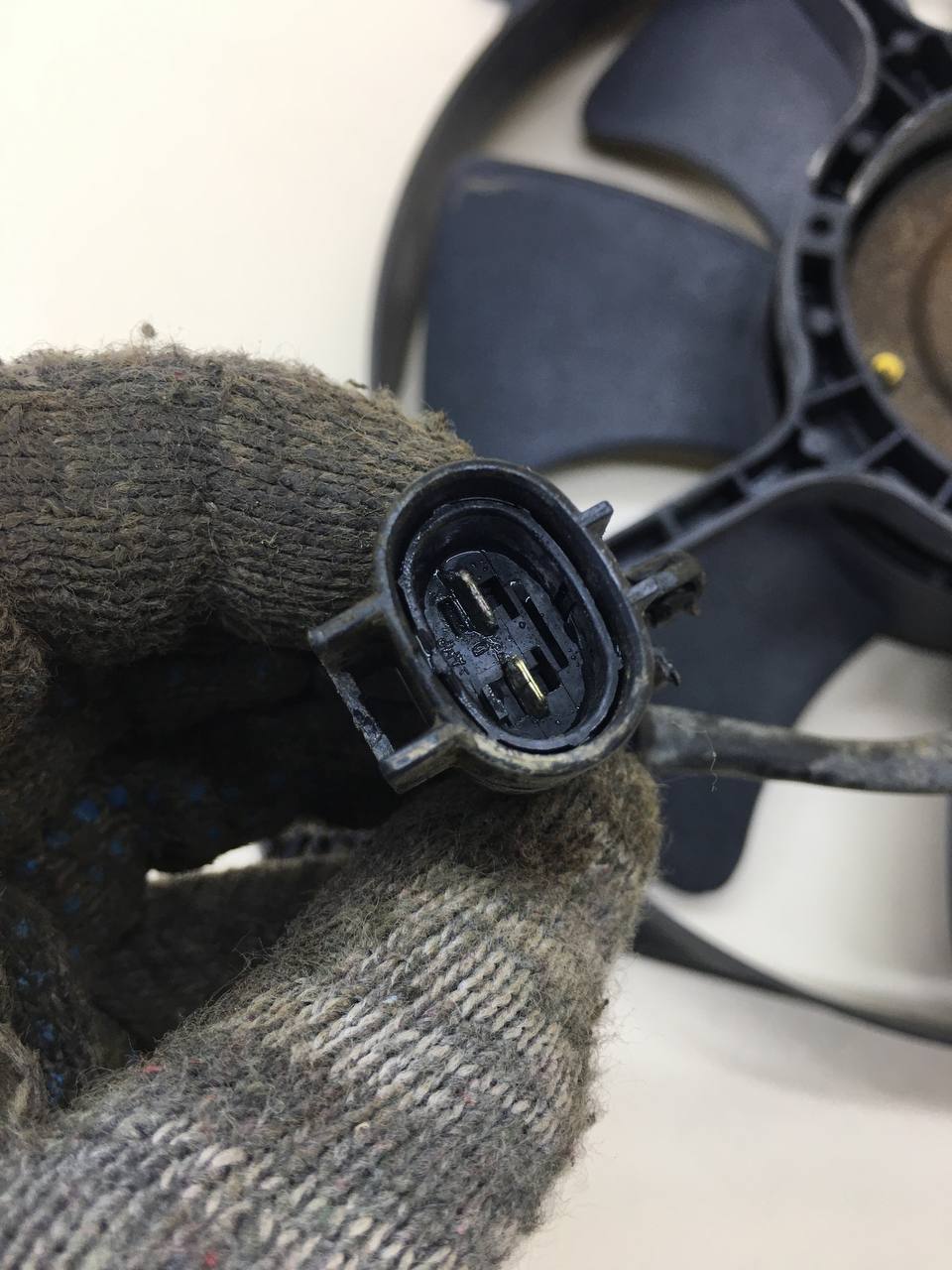 Диффузор вентилятора ZAZ Chance 2009-2014