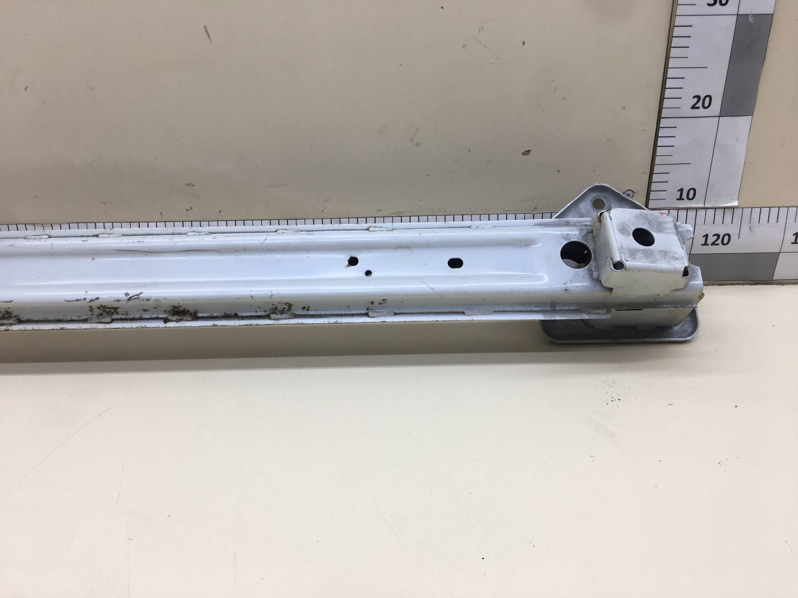 Усилитель заднего бампера Mitsubishi Lancer X (CX, CY)  2007>