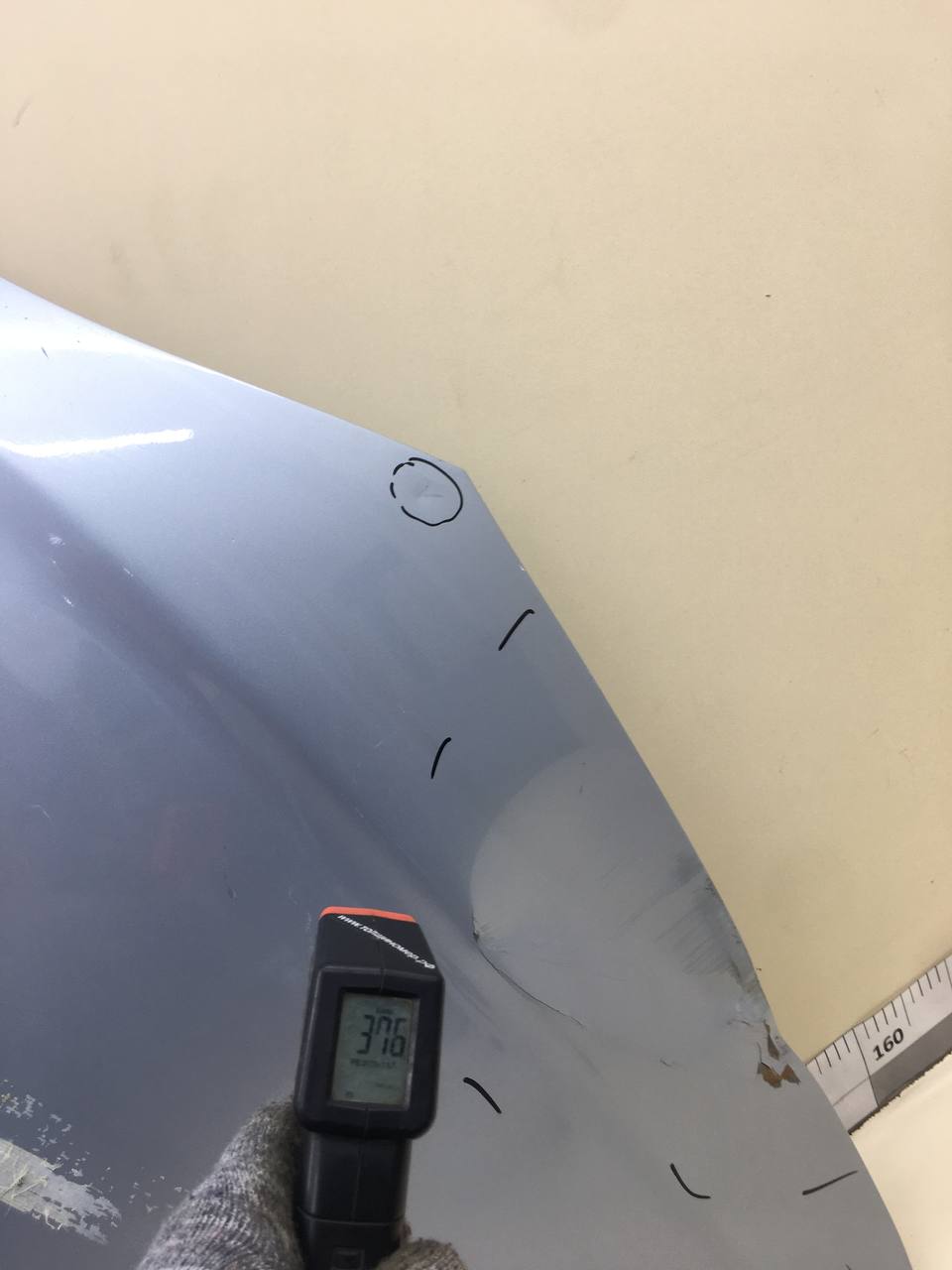 Капот Toyota Corolla E120 2001-2007