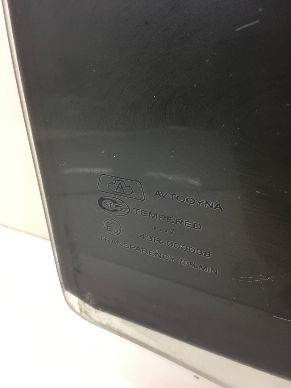 Стекло двери задней правой Daewoo Nexia (N150) 2008-2016