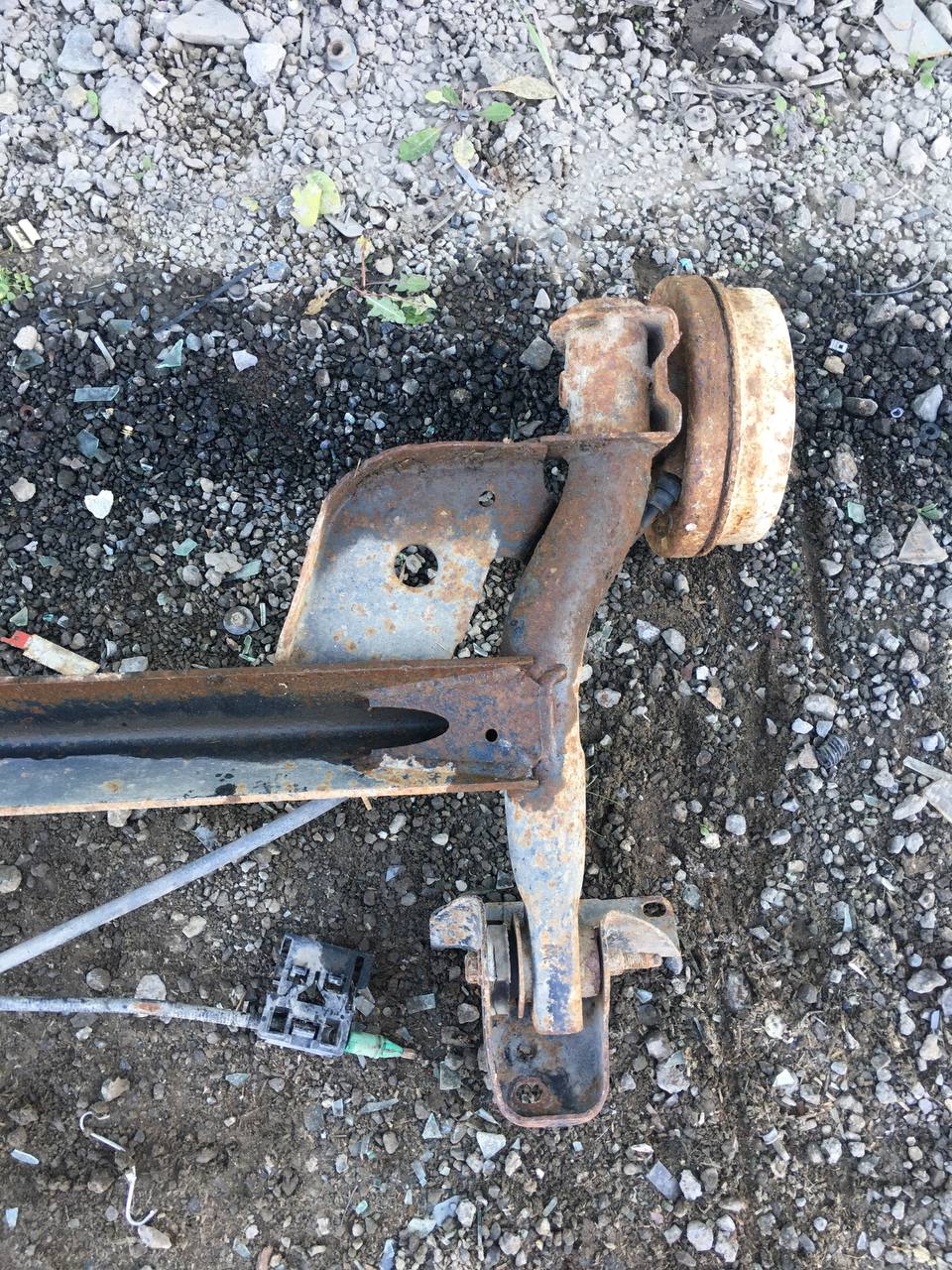 Балка задняя Renault Symbol (1) 2001-2008