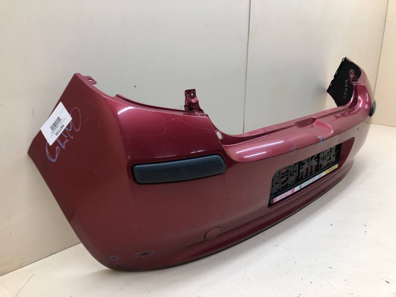 Бампер задний Renault Clio (3) 2005-2012