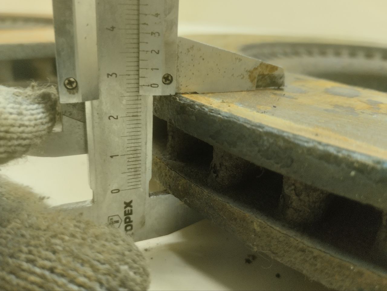 Диск тормозной передний Kia Optima 3 (TF) 2010-2015