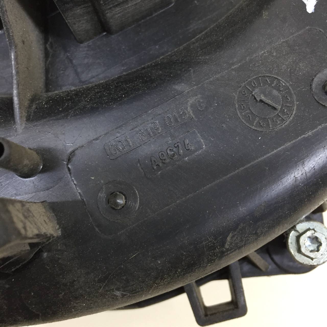 Моторчик отопителя Skoda Fabia (5J) 2007-2014