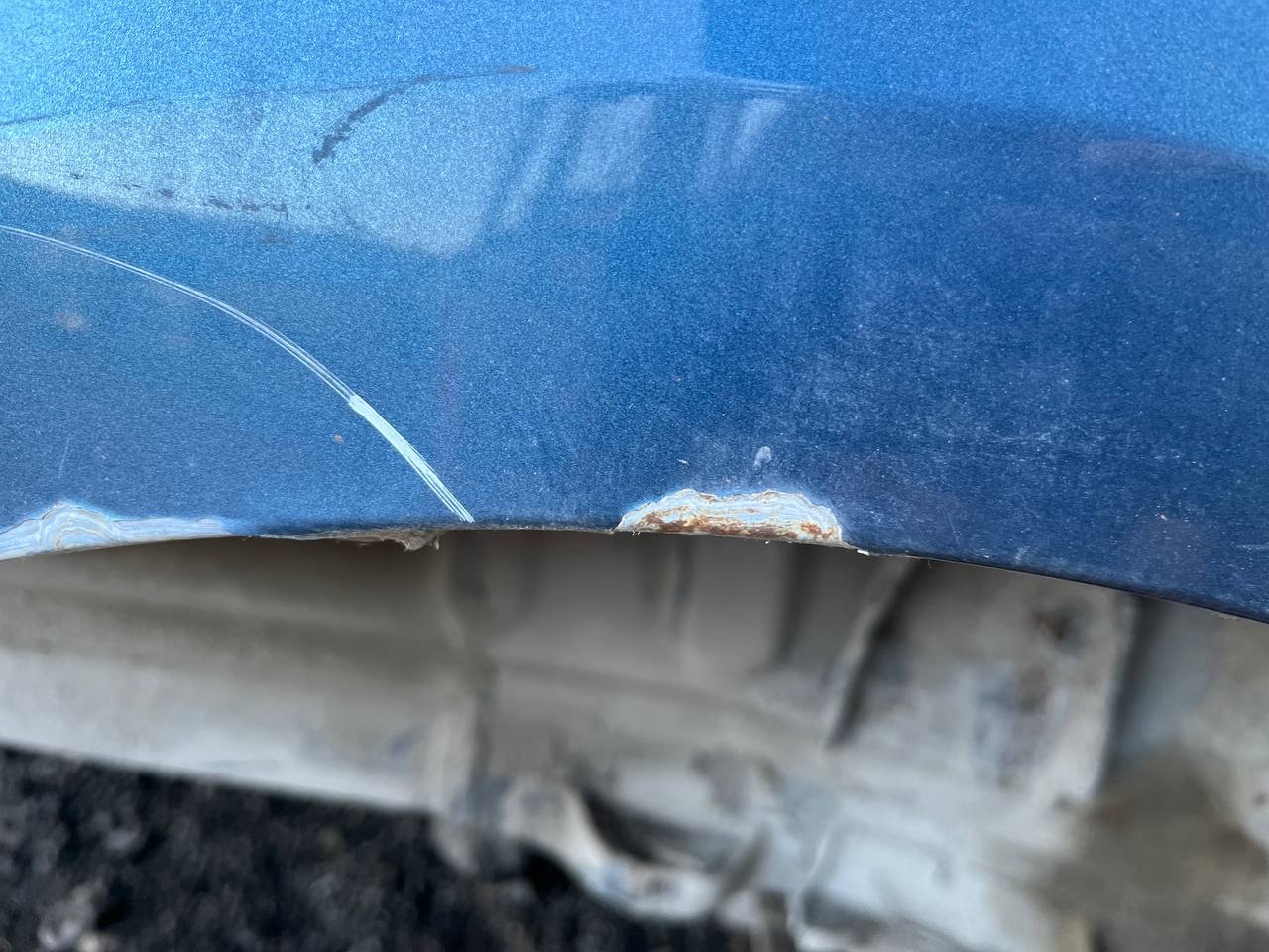 Крыло заднее правое Citroen C-Elysee 2012-2017