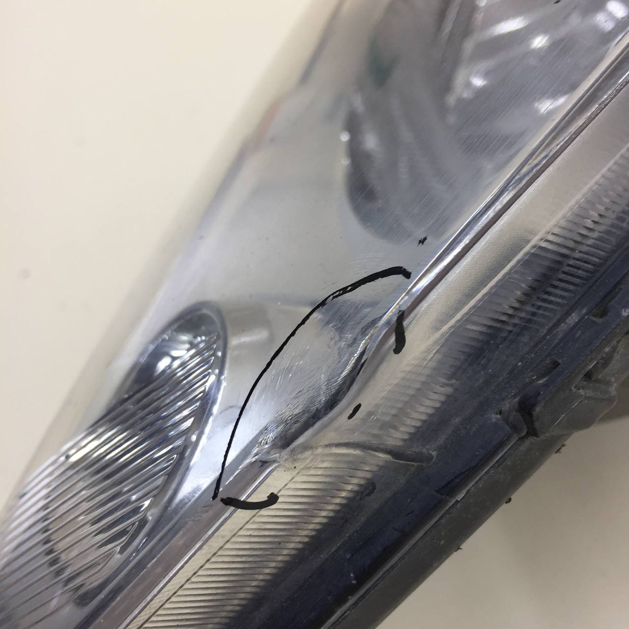 Фара правая Chevrolet Spark (M300) 2010-2015