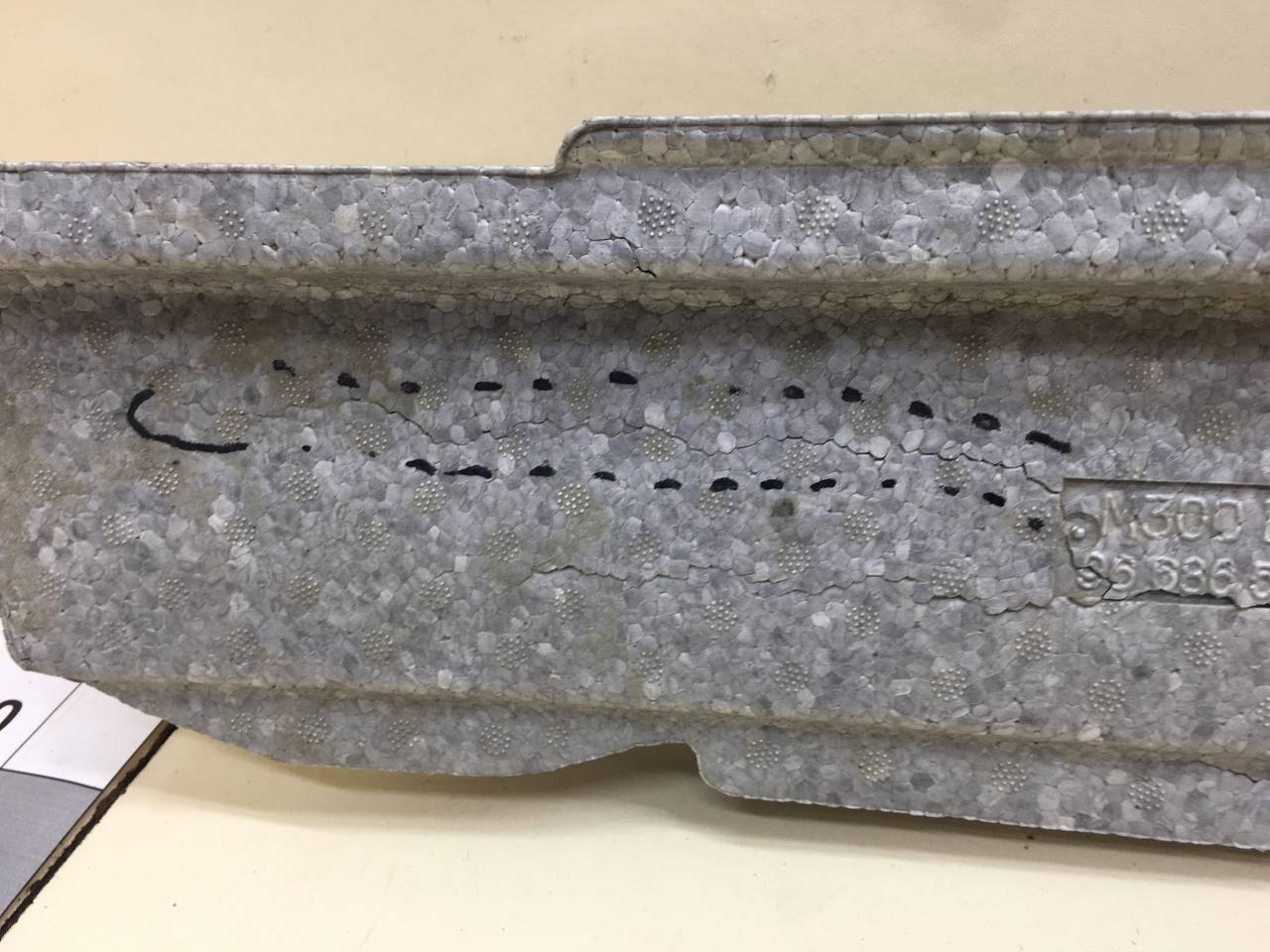 Наполнитель переднего бампера Chevrolet Spark (M300) 2010-2015