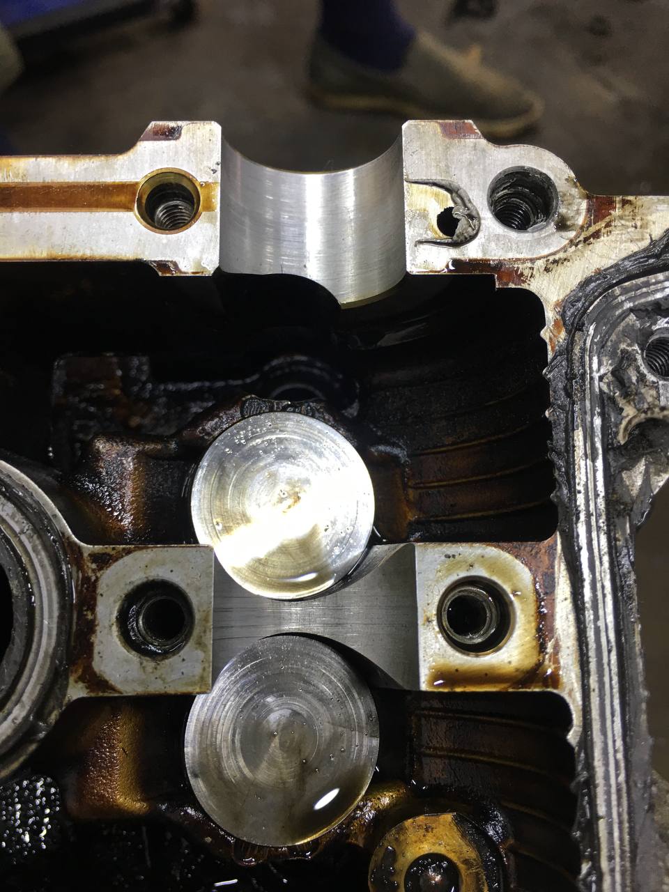 Головка блока цилиндров Chevrolet Aveo T250 2005-2011