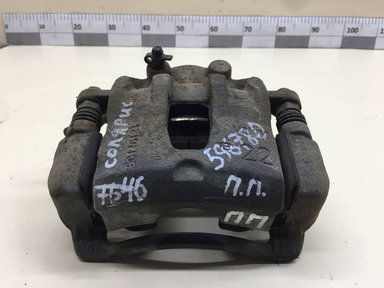 Суппорт передний правый Hyundai Solaris (RB) 2010-2017