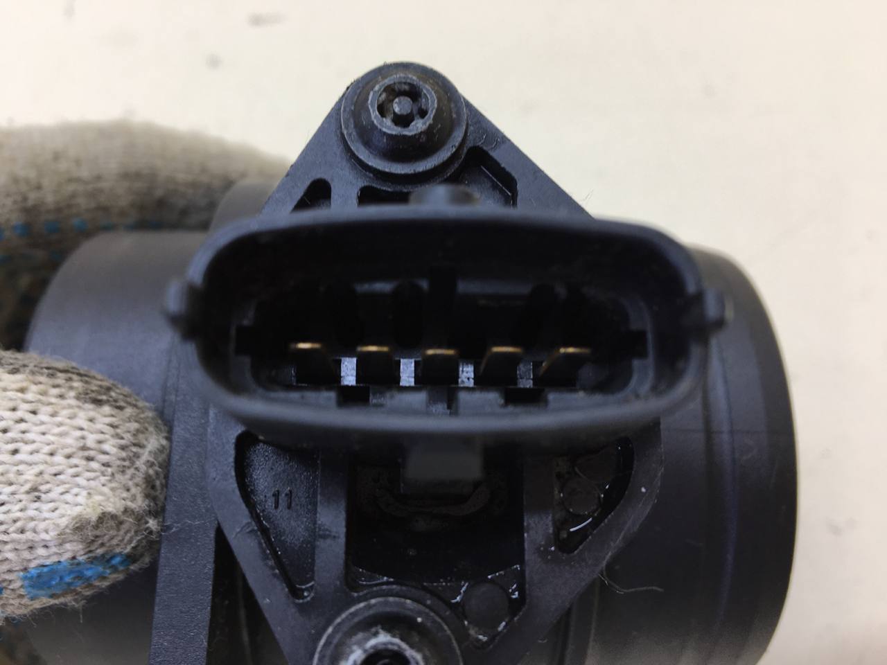 Датчик расхода воздуха (массметр, дмрв) Lada Priora 2007-2018