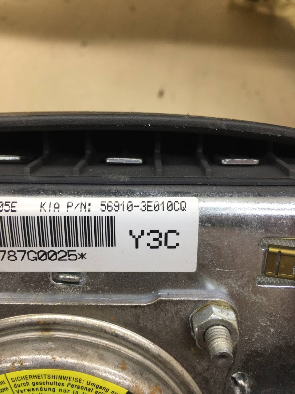 Подушка безопасности (комплект) Kia Sorento (BL, JC) 2002-2009