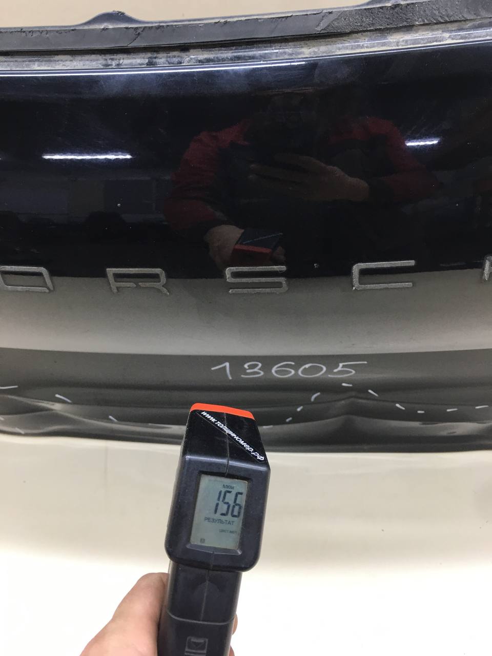 Дверь багажника Porsche Cayenne 2010-2017