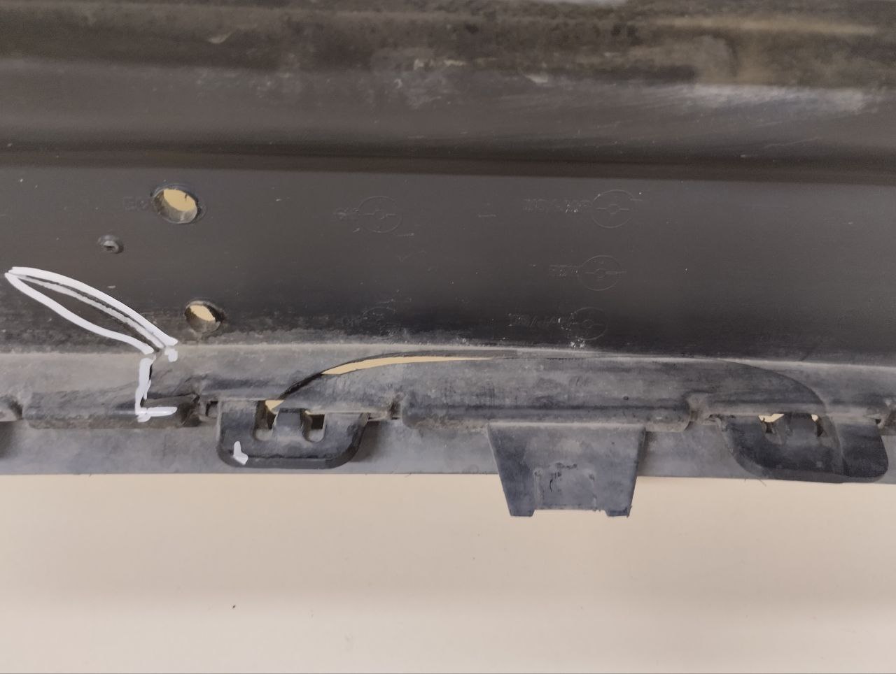 Бампер передний Porsche Cayenne 2010-2017