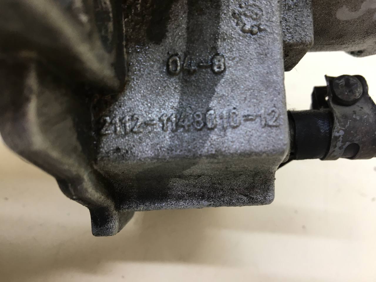 Заслонка дроссельная механическая Lada Priora 2007-2018