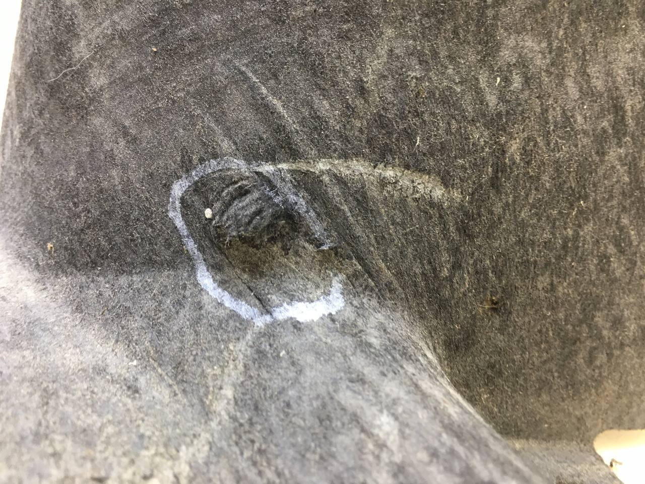 Локер задний правый Citroen C3 2009-2016