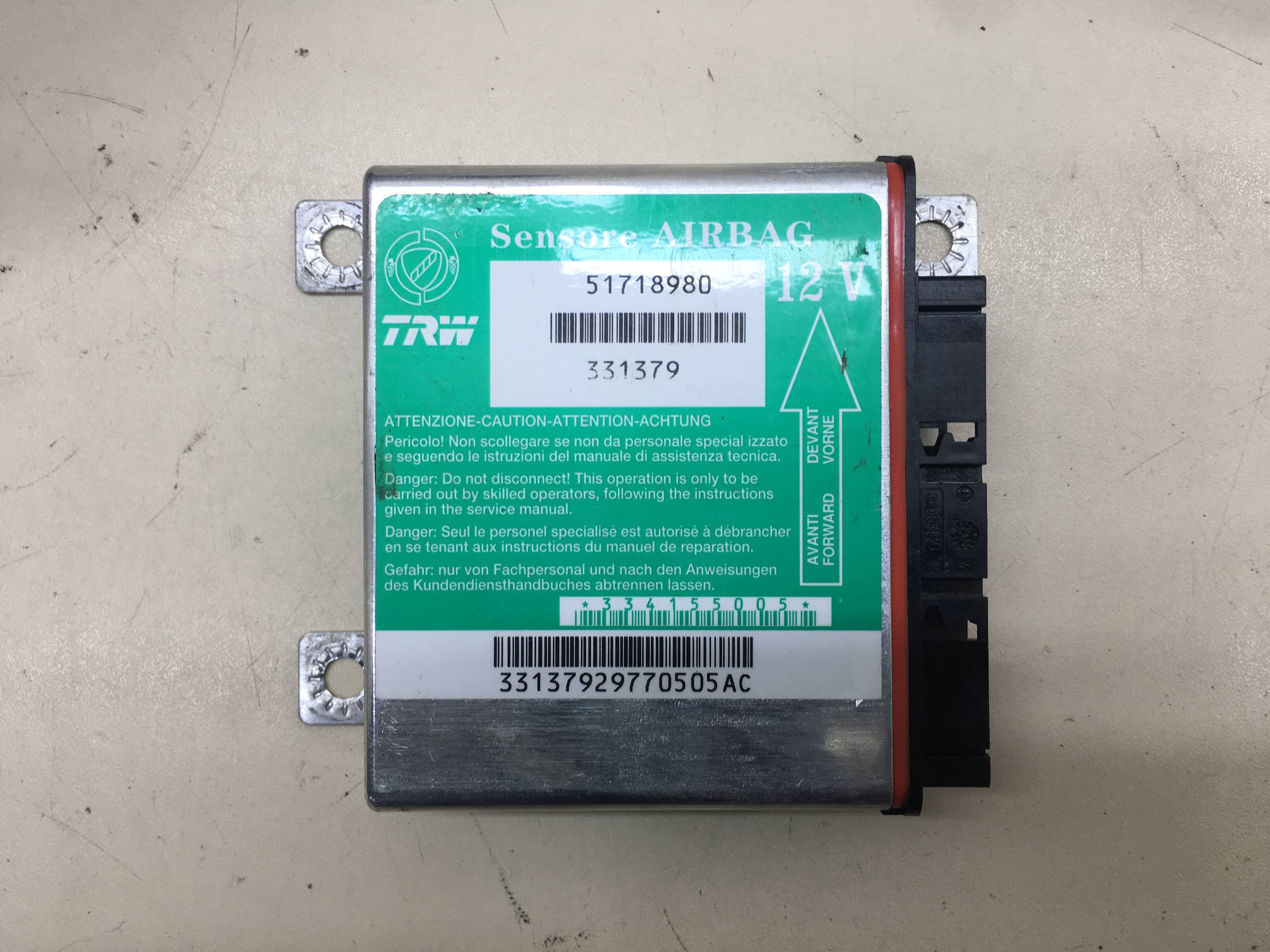 Подушка безопасности в рулевое колесо Fiat Albea 2002-2012