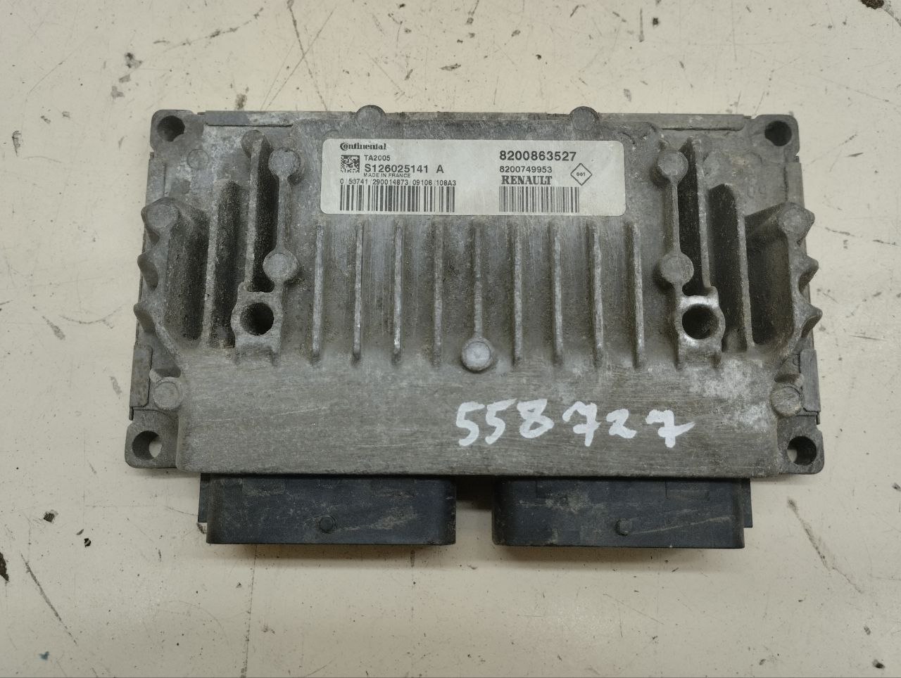 Блок управления двигателем Renault Symbol (2) 2008-2012