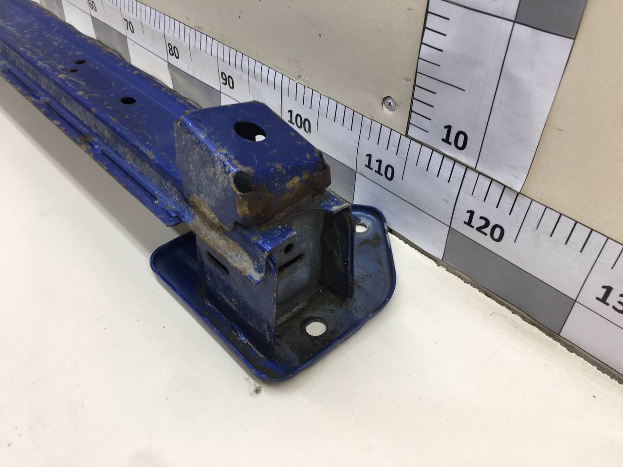 Усилитель заднего бампера Mitsubishi Lancer X (CX, CY)  2007>