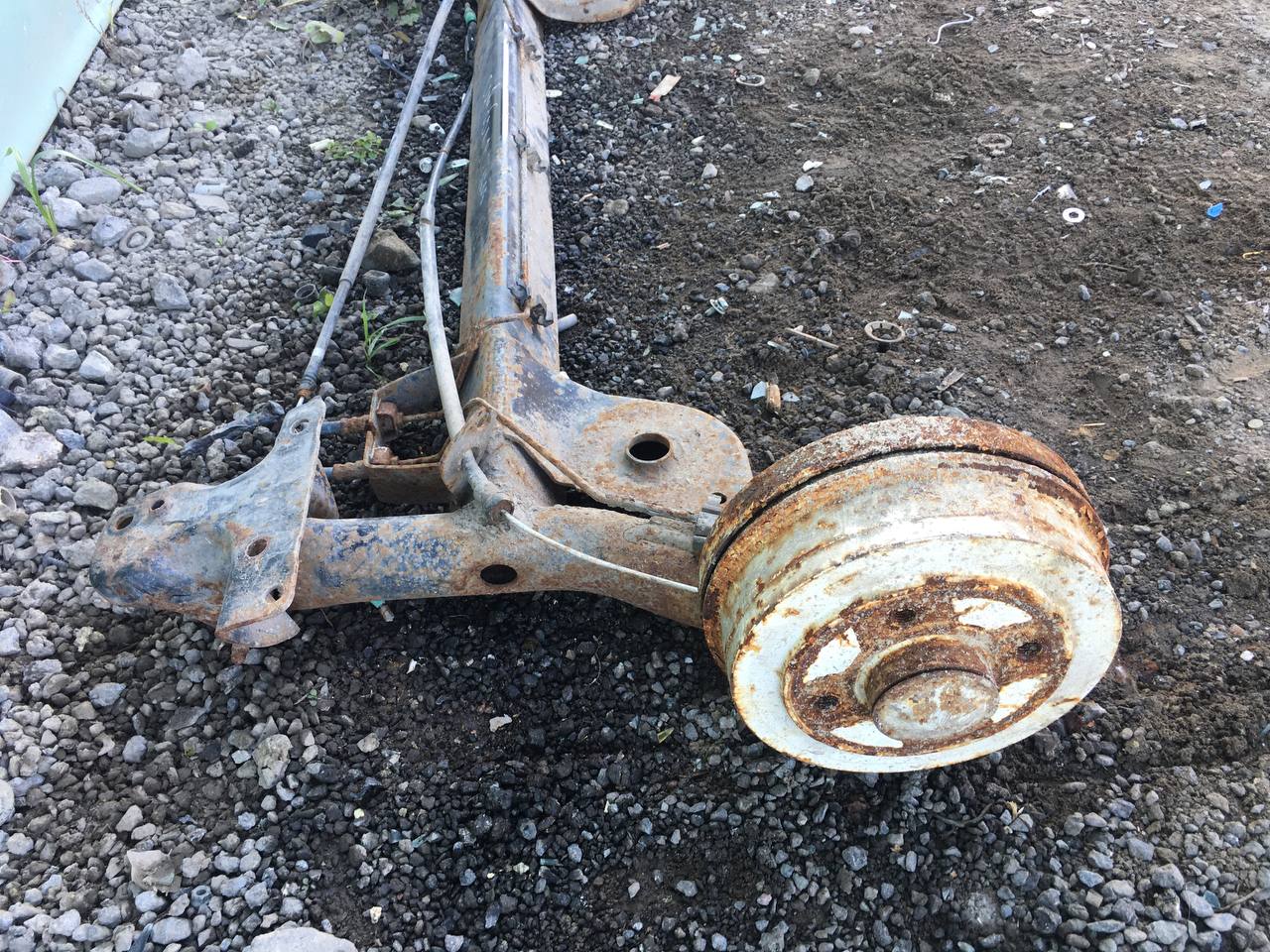 Балка задняя Renault Symbol (1) 2001-2008