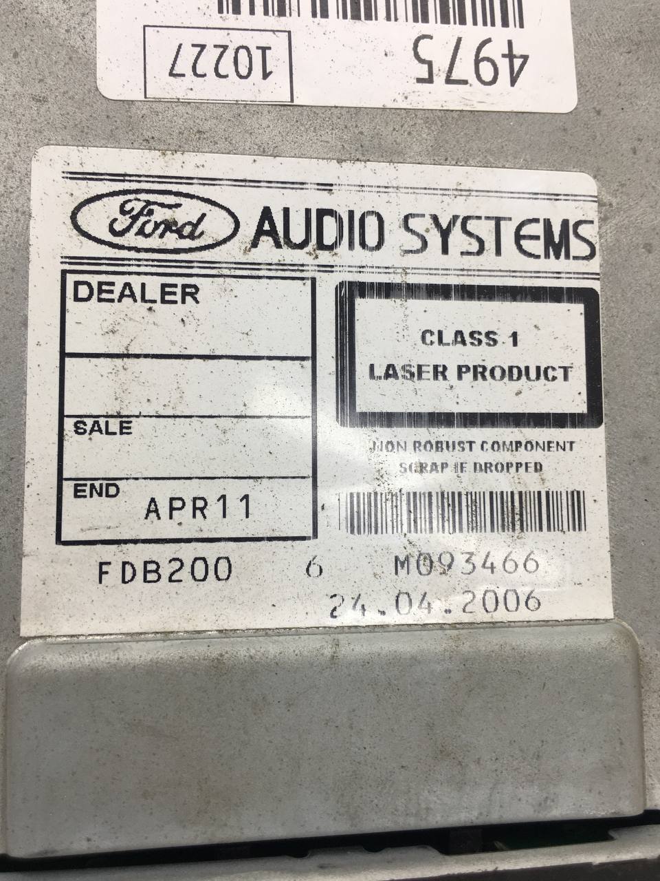 Магнитола Ford Focus 2 (DA) 2005-2008