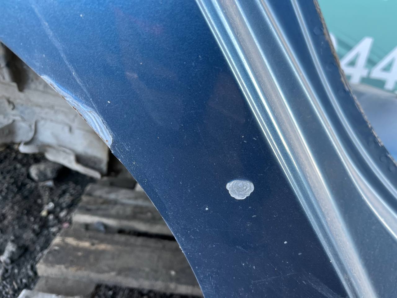 Крыло заднее правое Citroen C-Elysee 2012-2017