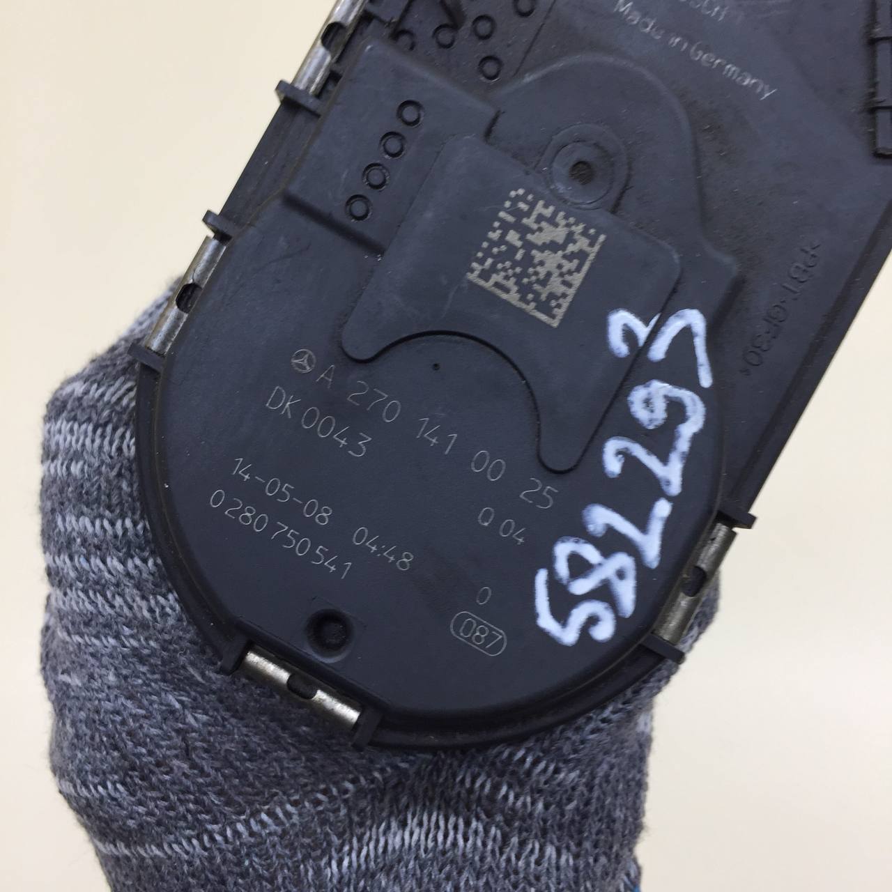 Заслонка дроссельная электрическая Infiniti Q50 (V37) 2014-2021