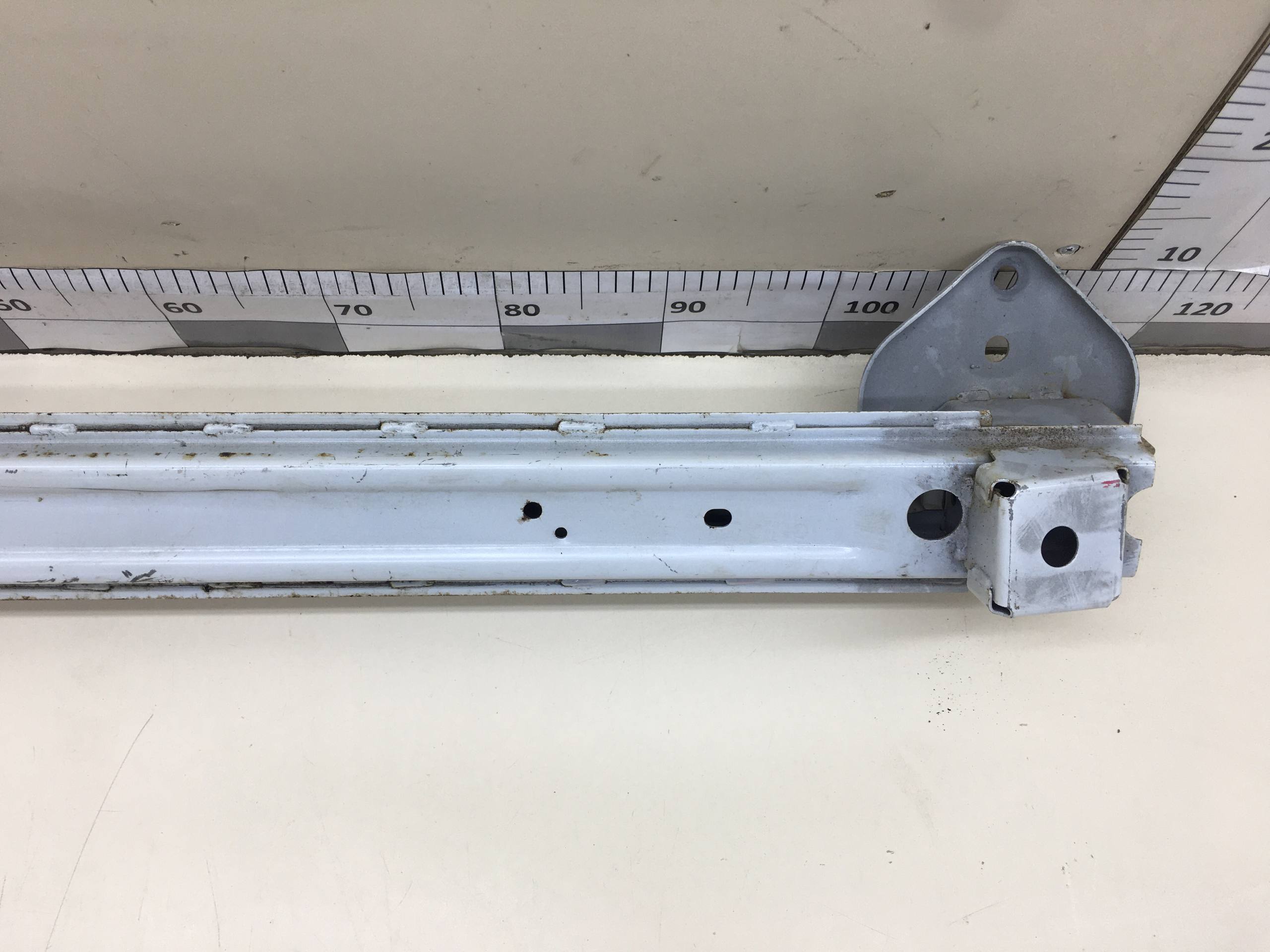 Усилитель заднего бампера Mitsubishi Lancer X (CX, CY)  2007>