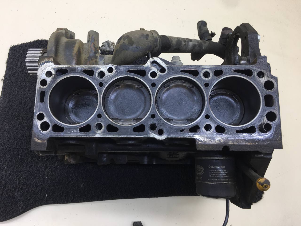 Блок двигателя Chevrolet Lacetti (J200) 2003-2013