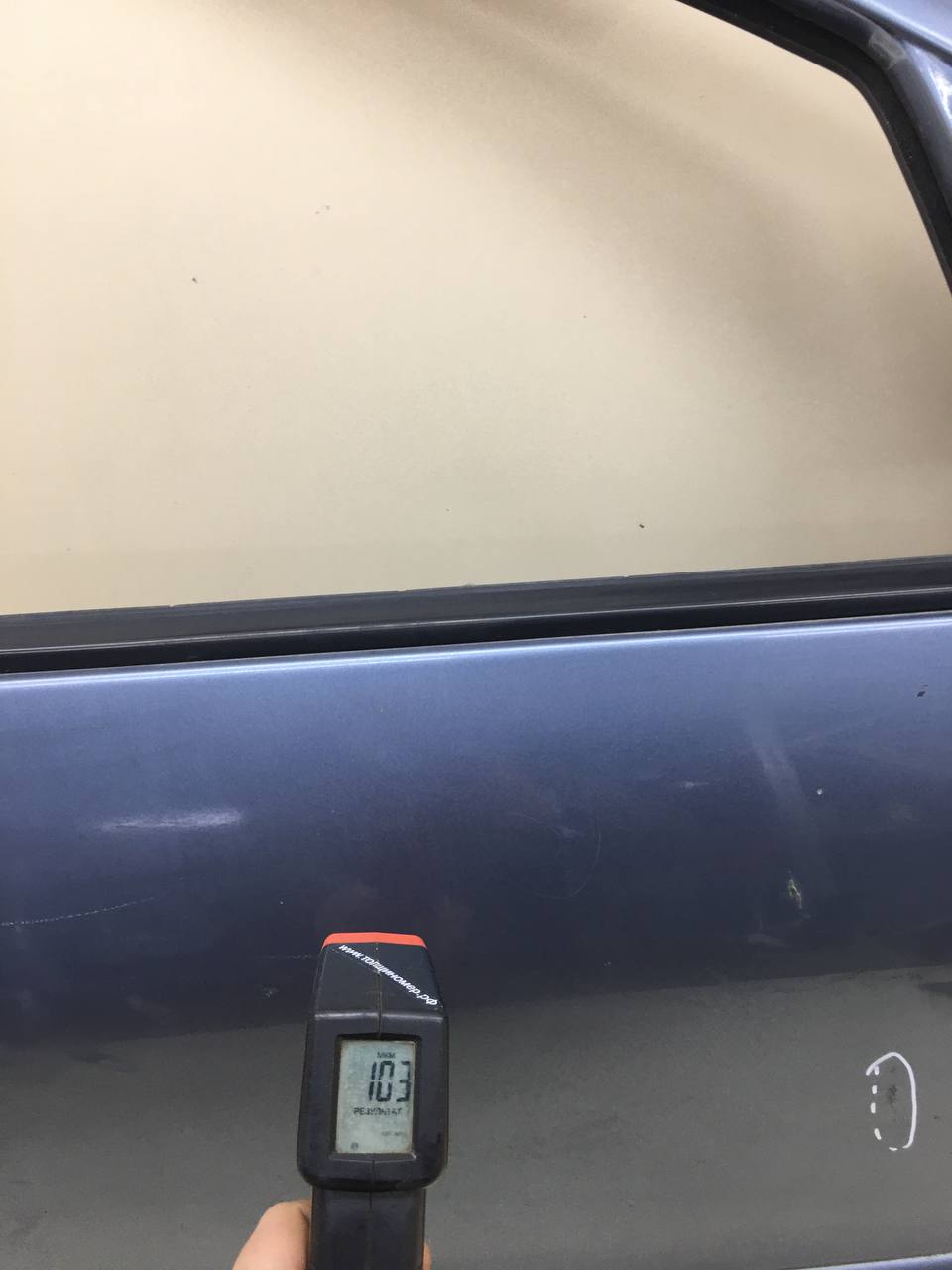 Дверь передняя правая Peugeot 206 1998-2012