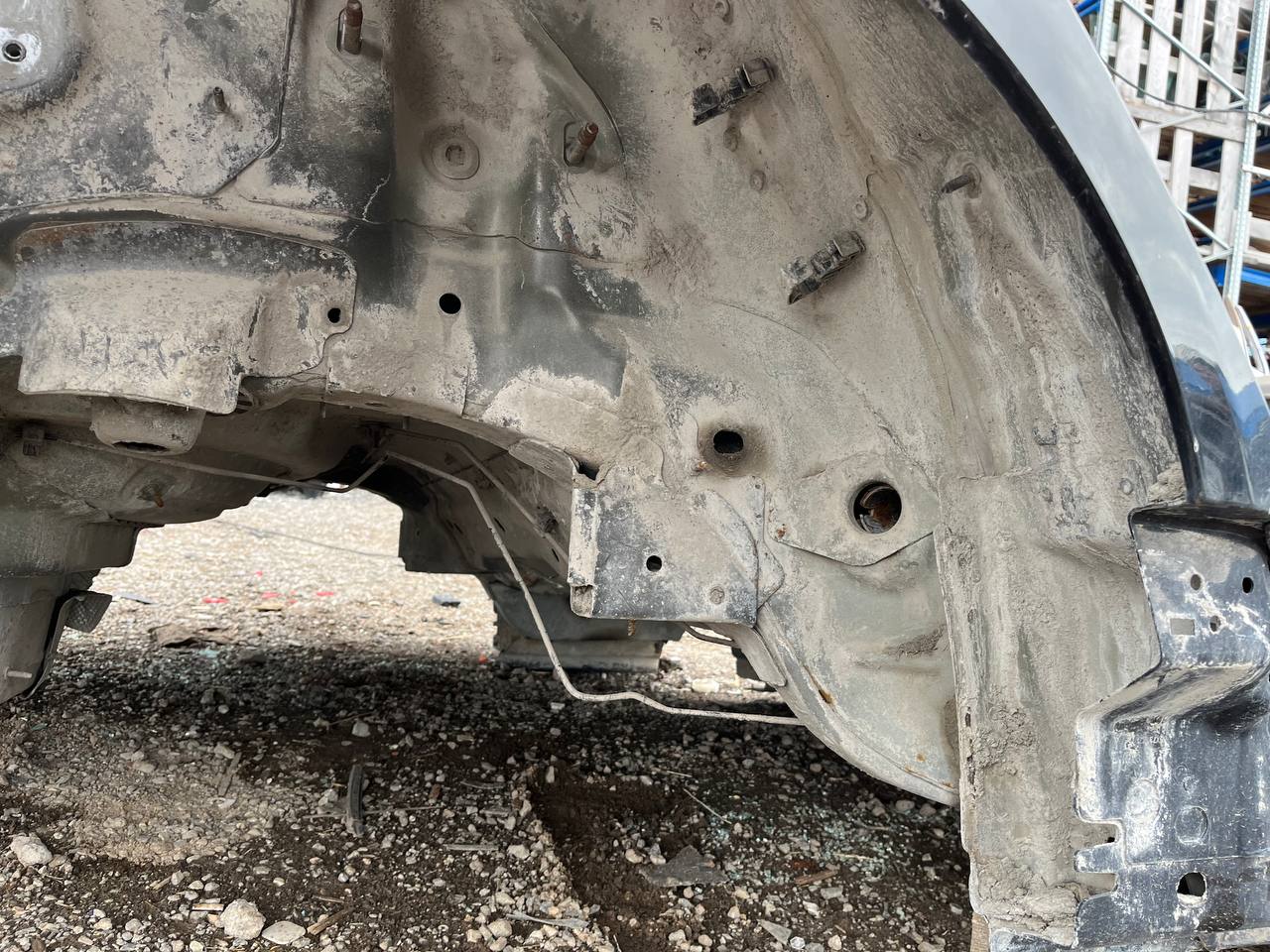 Крыло заднее правое Jaguar XE (760) 2014-2021