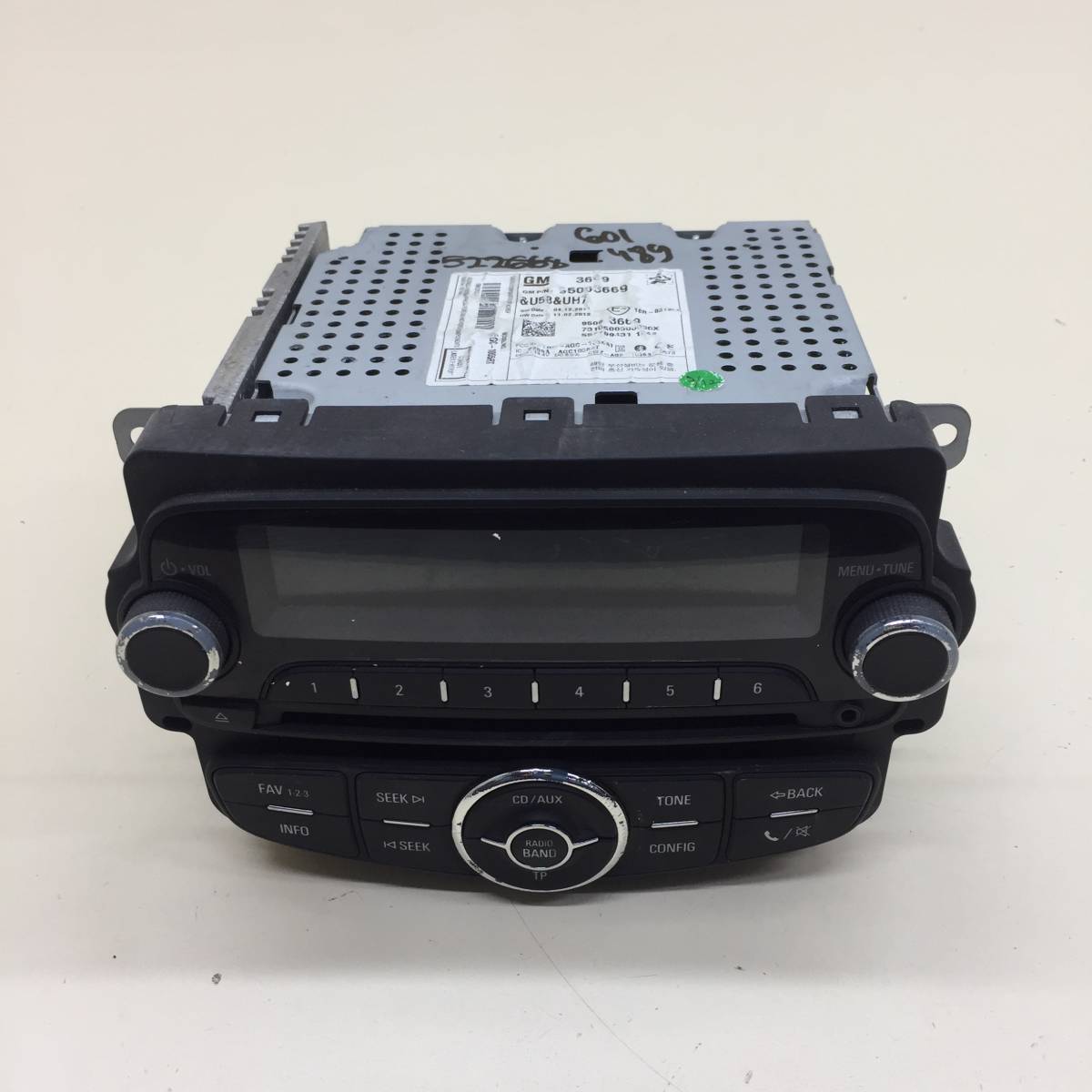 Магнитола Chevrolet Aveo T300 2011>