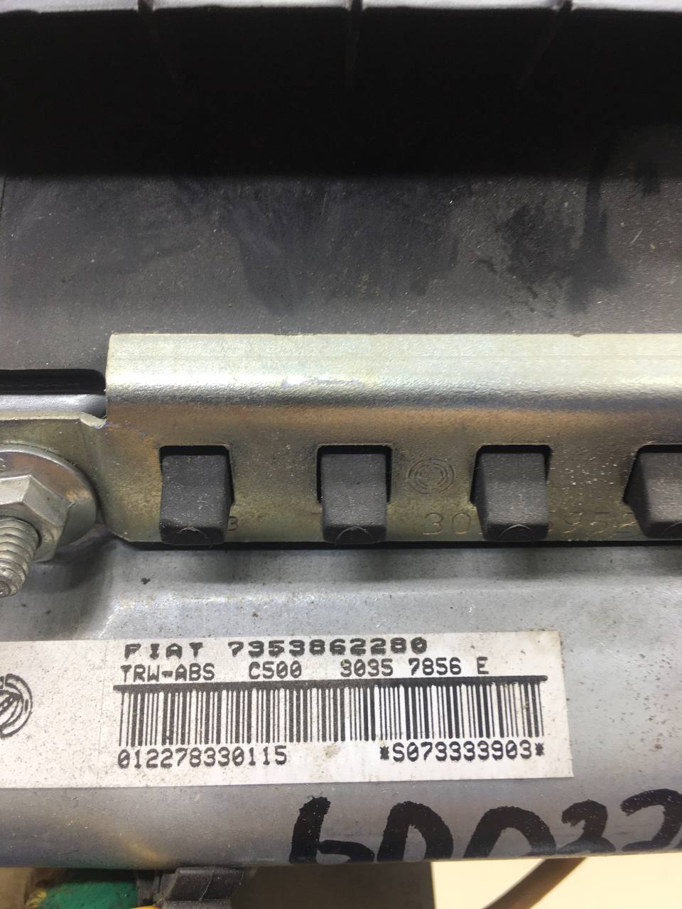 Подушка безопасности пассажирская (в торпедо) Fiat Albea 2002-2012