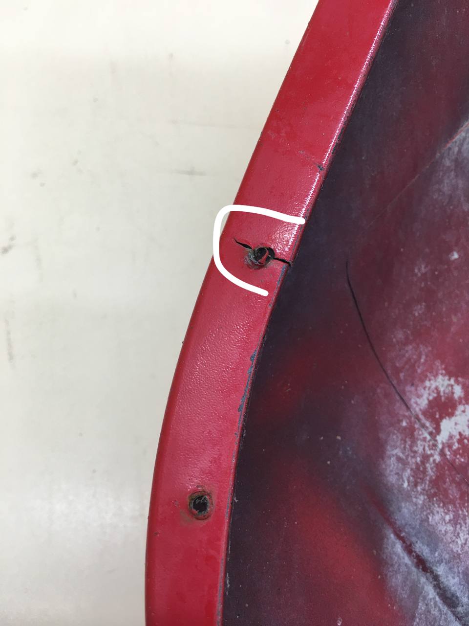 Бампер задний Chevrolet Spark (M200) 2005-2010