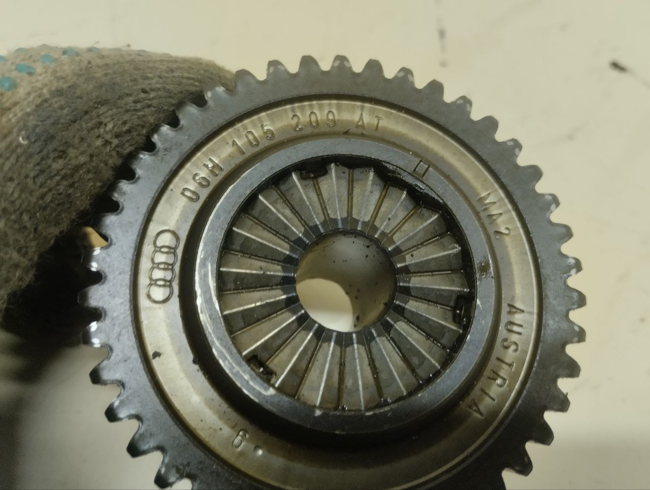 Шестерня коленвала Audi Q5 (8R) 2008-2017