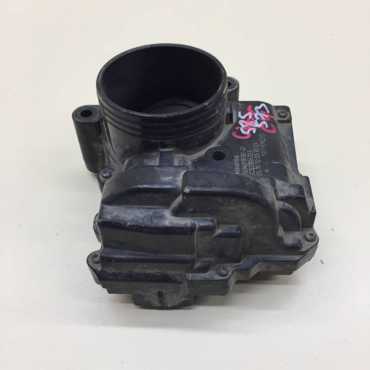 Заслонка дроссельная электрическая Citroen C3 2009-2016