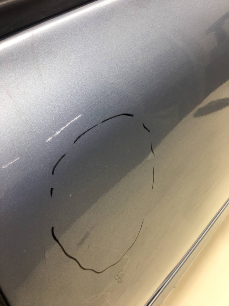 Дверь задняя левая Datsun on-DO 2014>