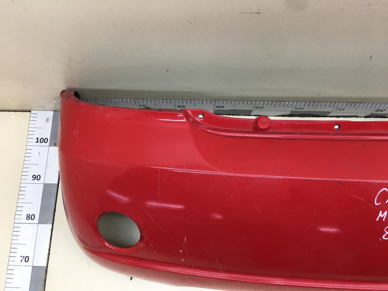 Бампер задний Chevrolet Spark (M200) 2005-2010