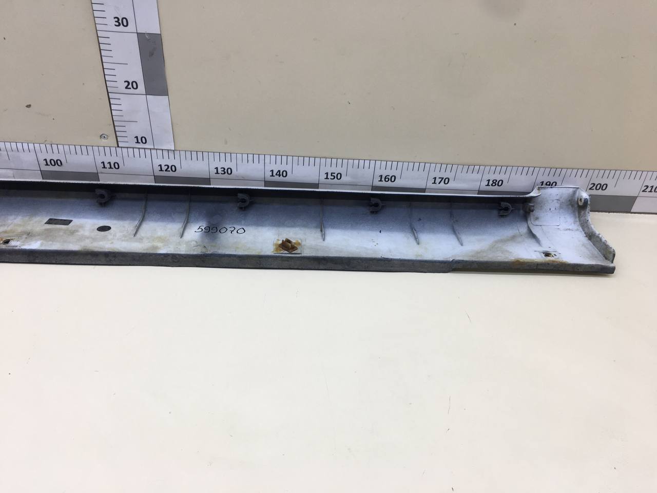 Накладка на порог (наружная) Geely Emgrand EC7 2008>