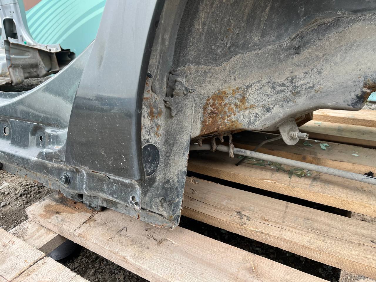 Крыло заднее левое Citroen C5 2008-2016