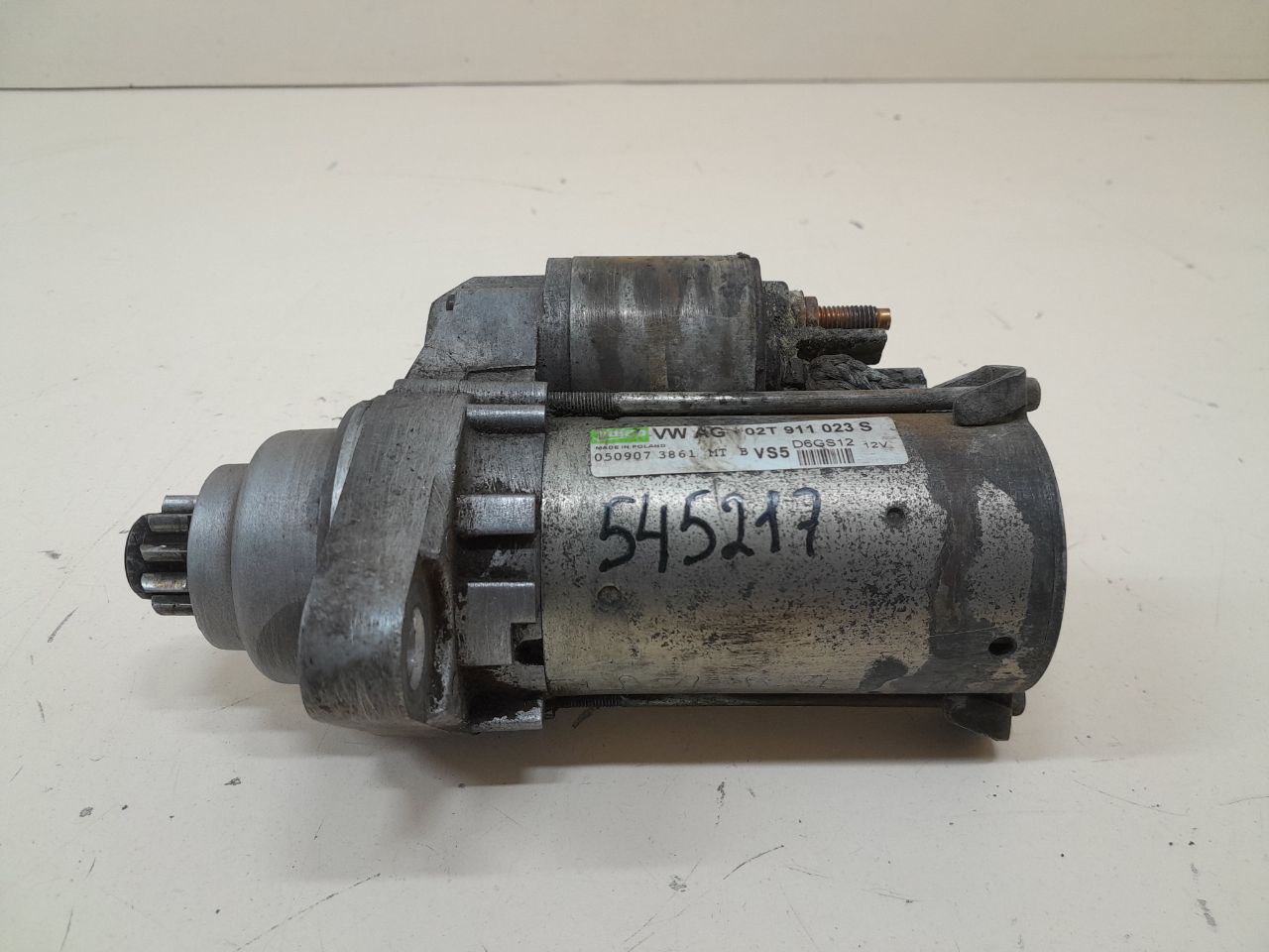 Стартер Skoda Fabia (5J) 2007-2014