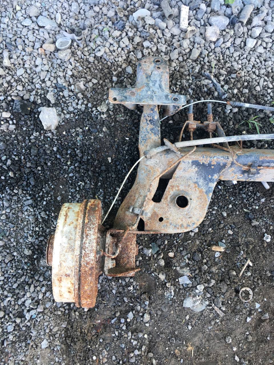 Балка задняя Renault Symbol (1) 2001-2008