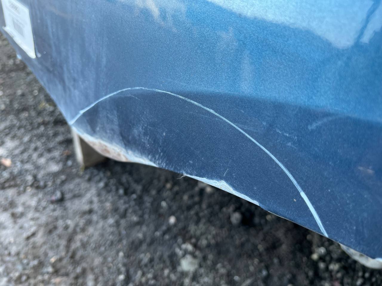 Крыло заднее правое Citroen C-Elysee 2012-2017