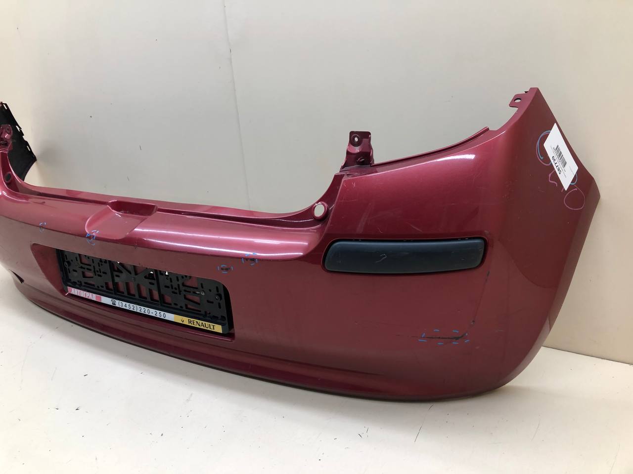 Бампер задний Renault Clio (3) 2005-2012