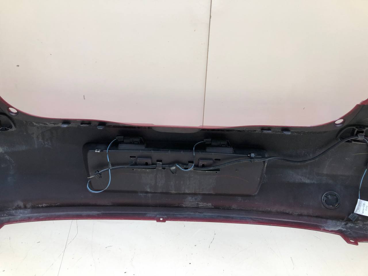 Бампер задний Renault Clio (3) 2005-2012