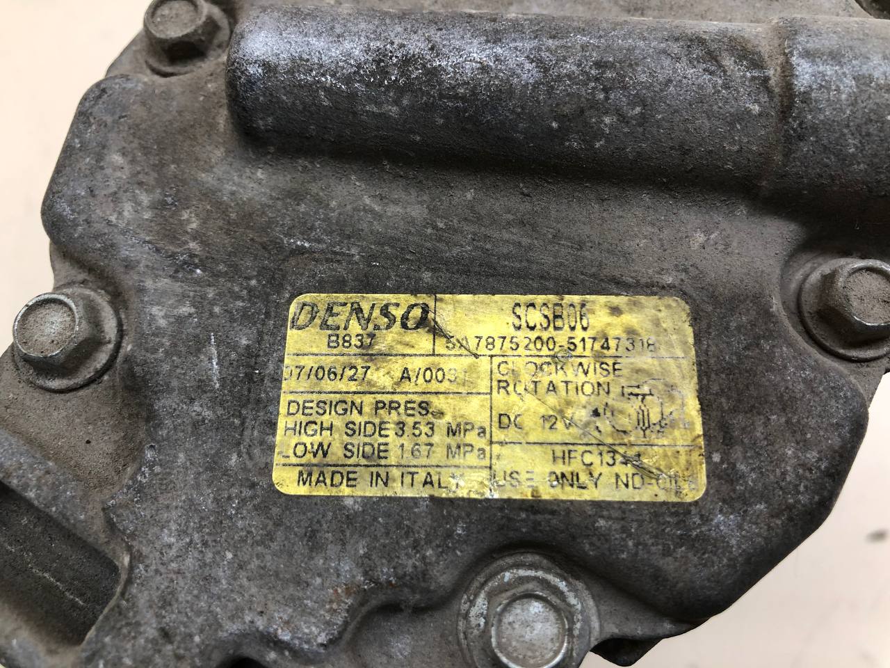 Компрессор системы кондиционирования Fiat Albea 2002-2012