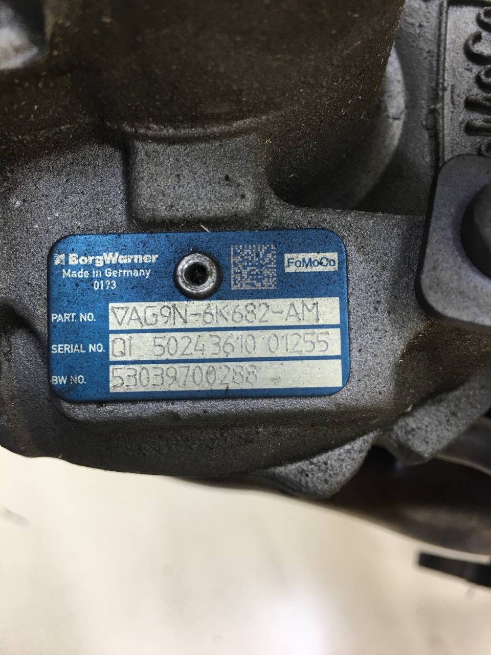 Турбокомпрессор (турбина) Jaguar XF 2007-2015